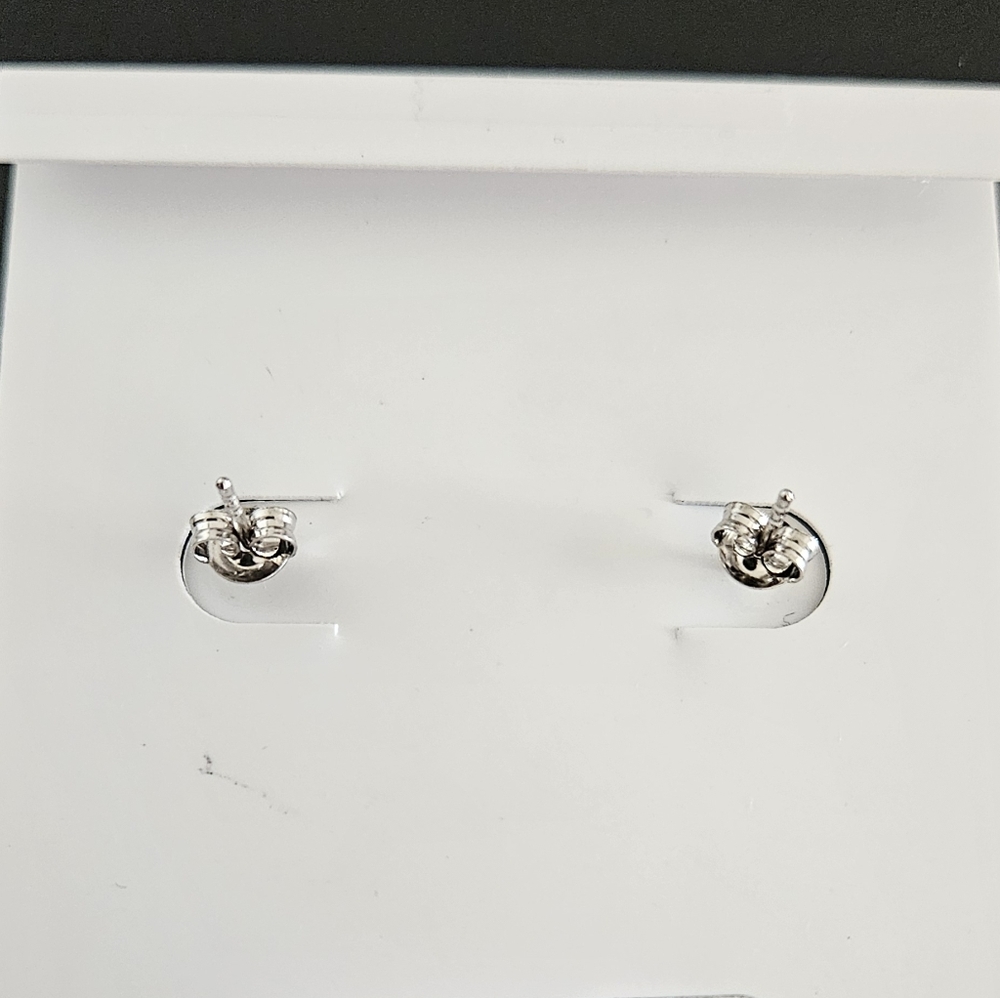 Michael Kors Premium Brilliance Sterling Silver Mixed Stone Drop Earrings - Picture 4 of 4